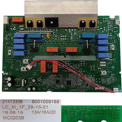 Modulo Electronico LC_M_1F_28-15-21, IH6LC_MPX_1PH.012735, Rev.F2, Bosch PUJ631BB2E/01