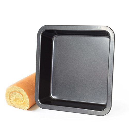Molde de la hornada,profundizar el cuadrado antiadherente cacerola de la hornada,pizza pastel de alta temperatura,específico del horno-A