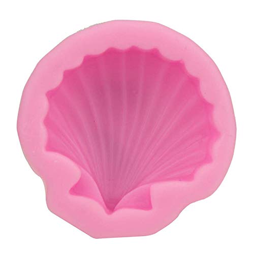 Molde de silicona con conchas, pasta de azúcar, fondant, tartas, magdalenas, decoración para uso alimentario, cocina, idea regalo de Navidad y cumpleaños