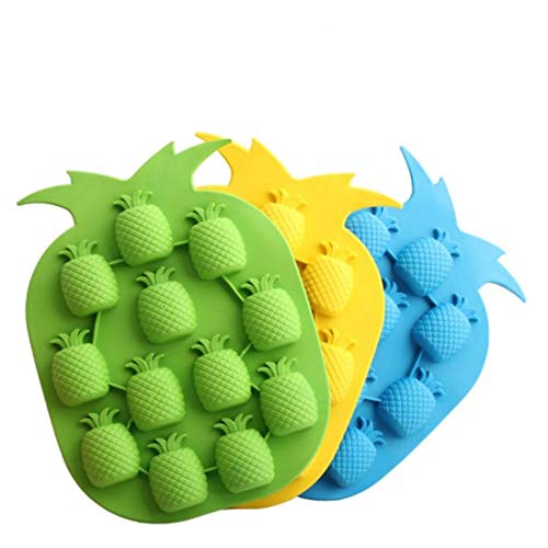 Molde de silicona para hacer helado de piña