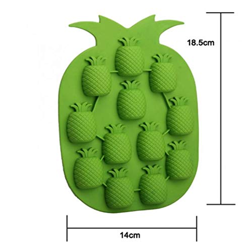 Molde de silicona para hacer helado de piña