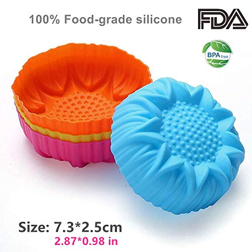 Molde de silicona para magdalenas y tartas, 1020 Muffin-36 multicolor