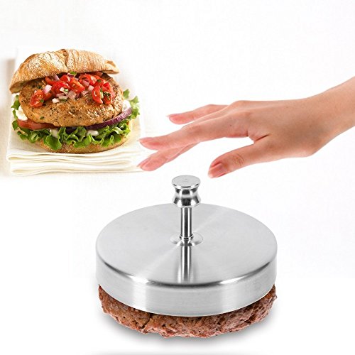 Molde Hamburguesas Acero Inoxidable Resistente Peluche de Hamburguesa Carne Carne Molde Prensa Flores Eléctrica Cocina Herramientas