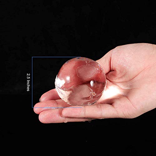 Molde para hacer bolas de hielo con forma de bola de hielo, molde esférico (sin burbujas, molde de 2 cavidades, 2,36 pulgadas, silicona)