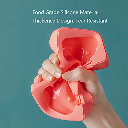 Moldes Helados Silicona, Moldes para Helados y Polos, Moldes Polos Niños, Ice Cream Mold, Ice Lolly Moulds, Sin BPA Molde para Hacer Helados Caseros