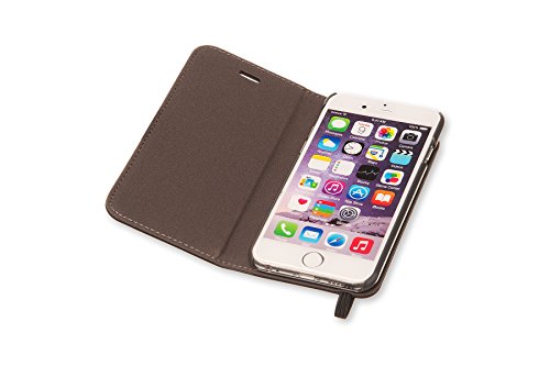 Moleskine MO1CBP6BK - Funda de tipo libro clásica y original para iPhone 6, color negro (COQUES)
