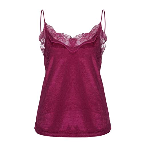 MOMOXI Chaleco para Mujer, Mujeres Sueltan Las Flores Gasa sin Mangas sin Mangas Cremallera Dobladillo Scoop Camisetas Verano San Valentín Tops Sin Manga Tank Ropa de Mujer Chaleco 2019 Elegante