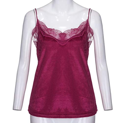 MOMOXI Chaleco para Mujer, Mujeres Sueltan Las Flores Gasa sin Mangas sin Mangas Cremallera Dobladillo Scoop Camisetas Verano San Valentín Tops Sin Manga Tank Ropa de Mujer Chaleco 2019 Elegante