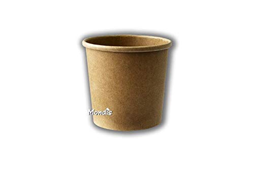 MONDIS TARRINA Kraft Natural 16 OZ(473 ML) 500 tarrinas