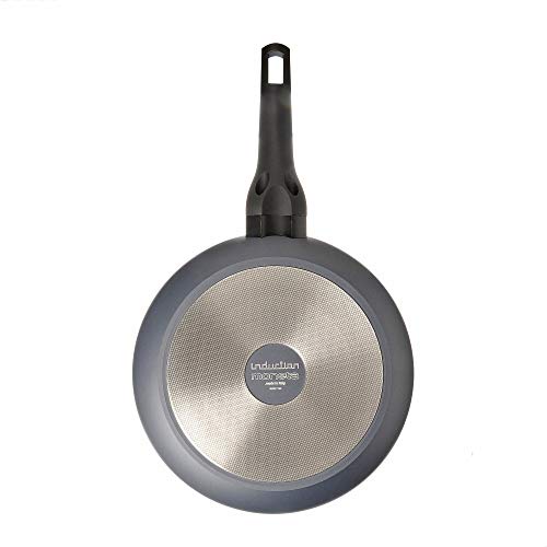 Moneta Aria Finegres Sarten, Aluminio, Gris, 20 cm, para todo tipo de cocinas incluida inducción