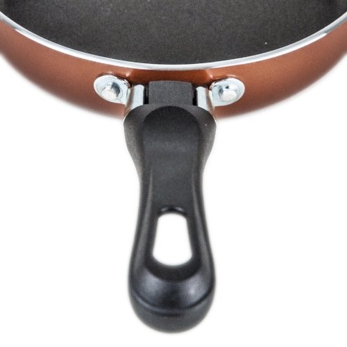 Moneta Zecchino, Sartén, Aluminio antiadherente, Cobre, 14 cm