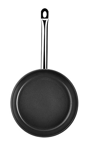 Monix Chef Non-Stick - Sartén 18 cm acero inoxidable 18/10 con antiadherente, apta para todo tipo de cocinas incluida inducción