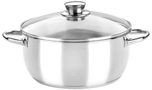 Monix Optima - Cacerola Optima 26 cm con tapa de cristal
