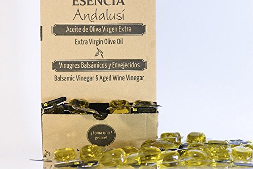 Monodosis Aceite Virgen Extra 12 ml Caja Dispensadora 160 uds Esencia Andalusí.