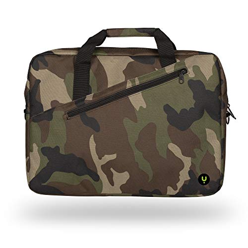MONRAY Ginger Army - Maletín para portátiles de 15.6". Color Verde Militar…