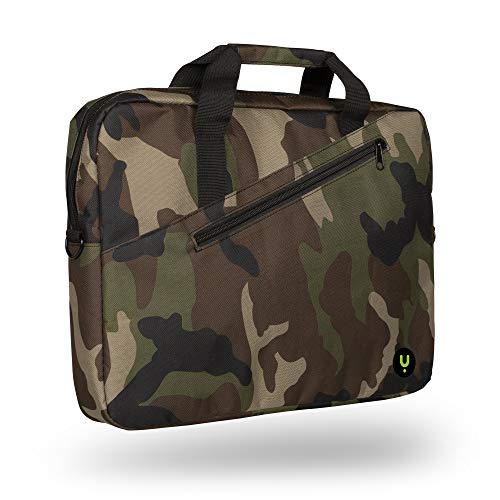 MONRAY Ginger Army - Maletín para portátiles de 15.6". Color Verde Militar…