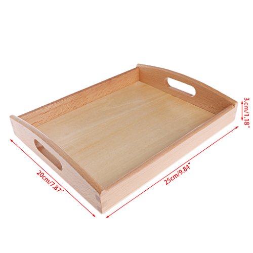 Montessori - Muñeca de puntuación de madera, juguete educativo para preescolar