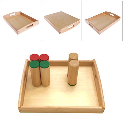 Montessori - Muñeca de puntuación de madera, juguete educativo para preescolar