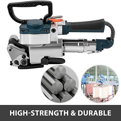 Mophorn Flejadora para Embalar 13-19 mm Herramienta Neumática de Flejado Máquina Empacadora de Paquetes Flejadora Manual