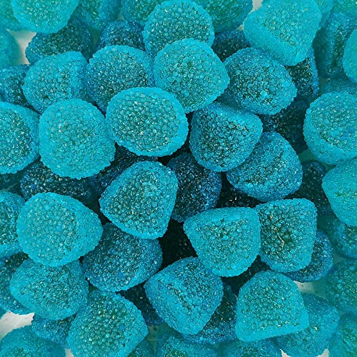 Moras DIAMANTE - 1 kg - Sin gluten - caramelo de goma grageado (azul)