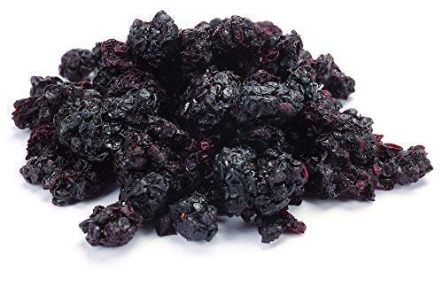 Moras silvestres secas ecológicas 1kg BIO deshidratadas de Uzbekistán, agridulce, crudos, Té, secado al sol(no liofilizado), eco, orgánico, naturales sin azúcar adicionada añadido 1000g