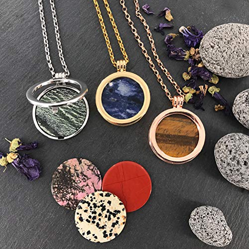 Morella Mujer acero inoxidable redondo purpura Amethyst