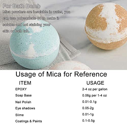 MOSUO Pigmentos para Resina Epoxi, 50g Marrón Pigmentos en Polvo Natural Mica en Polvos Tintes para Teñir Resina Epoxi, Jabones, Slime, Cera, Pintura, Vela, Uñas, Cosmético y Arte de Bricolaje