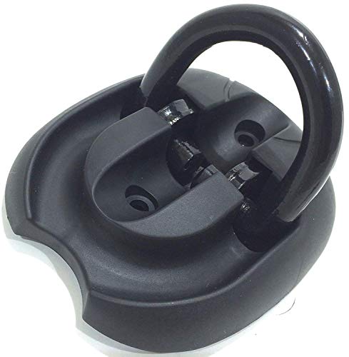 Motocicleta Anclaje Triton Anclaje de seguridad para suelo Negro