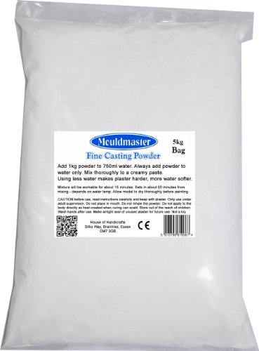 Mouldmaster - Yeso París (5 kg), Color Blanco