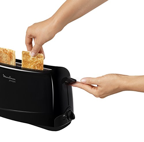 Moulinex Principio Tl110800 Tostadora, 1000 W, 1 Ranura, Negro