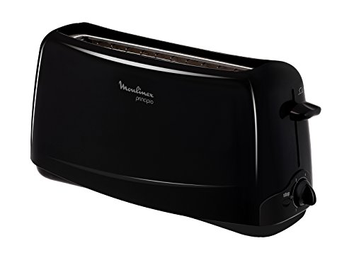 Moulinex Principio Tl110800 Tostadora, 1000 W, 1 Ranura, Negro