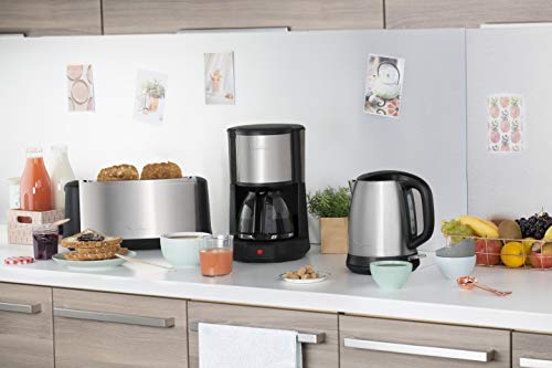 Moulinex Subito LT340811 Tostadora 2 ranuras, potencia 850 W y 7 ajustes/tiempo de tostado, función Stop, bandeja recoge-migas, 2 ajustes con iluminación para funciones descongelar y recalentar