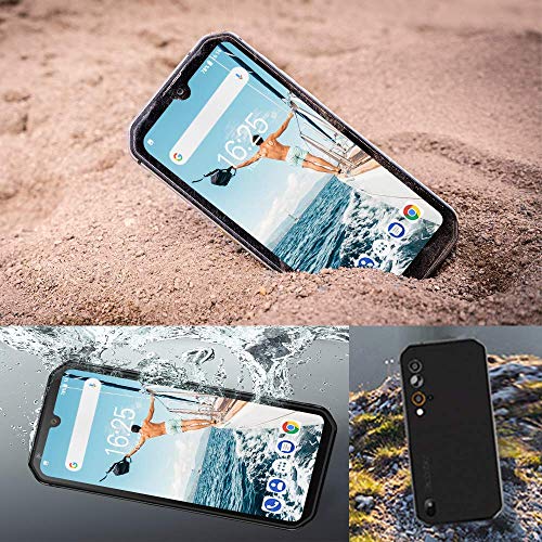 Movil Resistente, Blackview BV9900 Pro Movil Todoterreno con Cámara Térmica por FLIR®, 48MP+5MP+2MP+16MP, Helio P90 8GB RAM 128GB ROM, 5.84" FHD+, 4380mAh, Carga Inalámbrica, Android 9.0-Gris