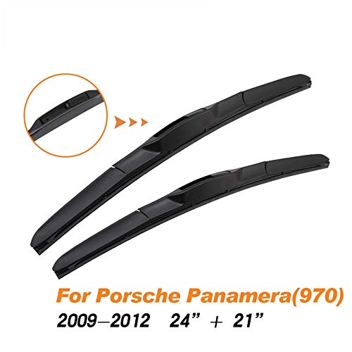 MPOQZI Limpiaparabrisas automático, Apto para Porsche para Panamera (970) 2009 2010 2011 2012 2013 2014 2015 2016 2017