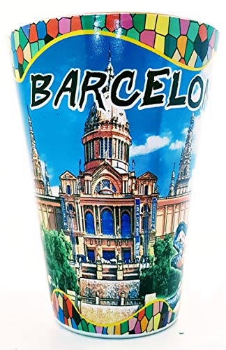 MR Taza de Cafe Grande con Motivo DE Gaudi Color Azul - Barcelona