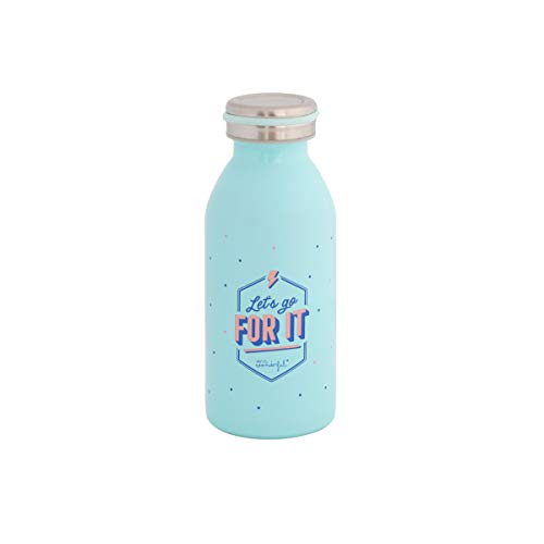 Mr. Wonderful Botella-Let's go for it, Multicolor, única