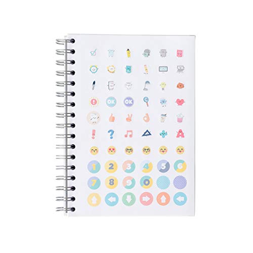 Mr. Wonderful Libreta A5-Estás a Nada de conseguirlo Todo, Multicolor, única