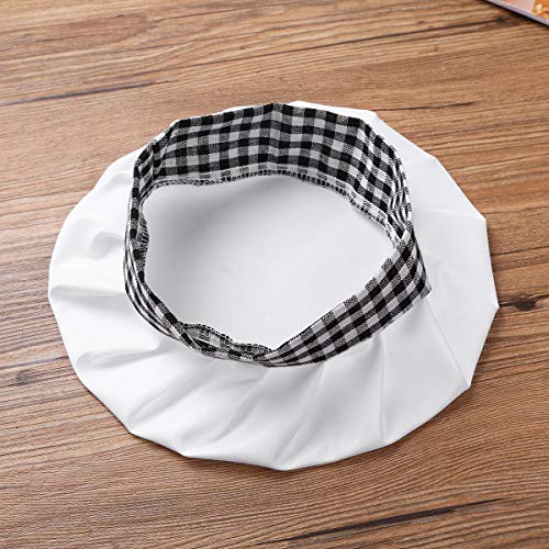 MSemis Unisex Disfraz de Cocinero para Niños Niñas Cosplay Chef Traje de Pastelero Panadero 3Pcs Fiestas Desfile 4-12 Años Gris 4-5 Años