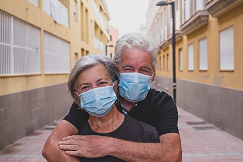 MSK Máscaras No Médicas, de Uso General, de 3 Capas (Paquete de 50 Piezas)