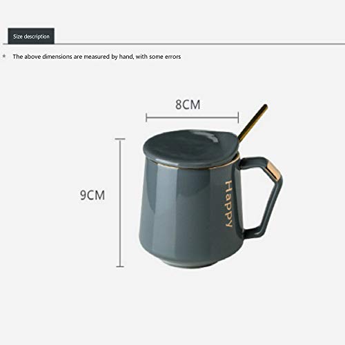MSNLY Creative European Small Luxury Coffee Cup Set High-End Business Gift Simple Ceramic Mug Afternoon Tea Set