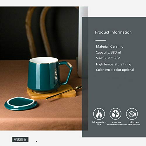 MSNLY Creative European Small Luxury Coffee Cup Set High-End Business Gift Simple Ceramic Mug Afternoon Tea Set