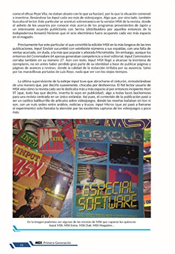 Msx. Primera Generacion