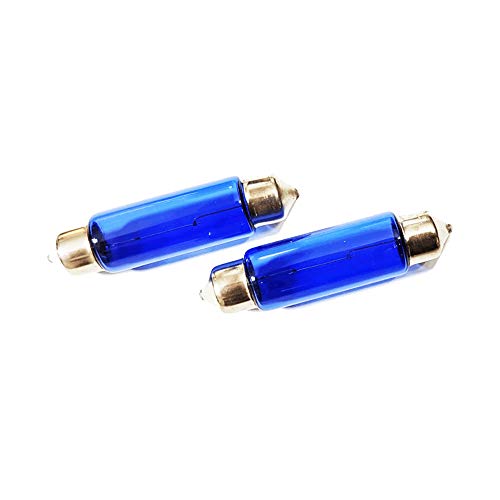 MTEC/Maruta 239 C5W 37mm Bombillas de efecto xenón blanco neón (2 bombillas)