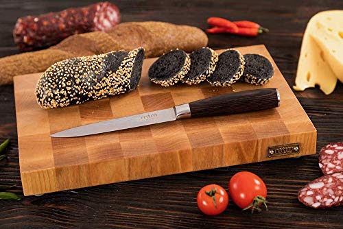 MTM Wood Tablas de Cortar Cocina de Madera Abedul Color Marrón Claro, End Grain, Tablas de Picar de Tamaño Diferente (30 x 20 x 3 centimetros)