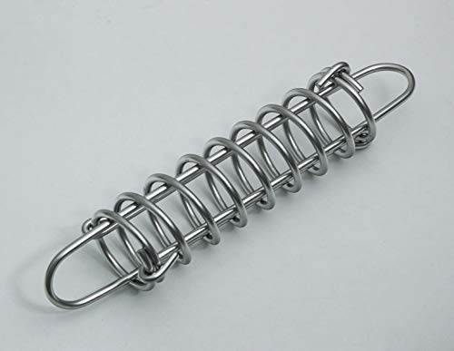 Muelle de suspensión para barcos, acero inoxidable V2A, AISI 304, 6 x 320 mm