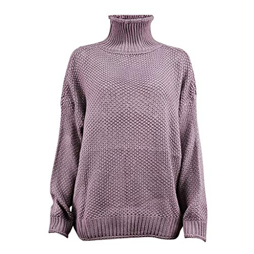 Mujer Jersey de Punto Primavera Suéter de Espalda de Las Mujeres Knit del Batwing Oversize Ancho Tejer Sueter Jersey de Punto de Manga Larga con Cuello en O a Rayas de Manga Larga para Mujer