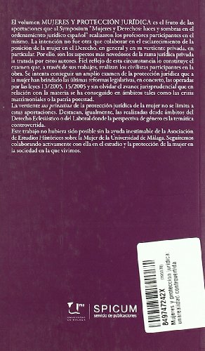 Mujeres y protección jurídica: Una realidad controvertida: 65 (Atenea)