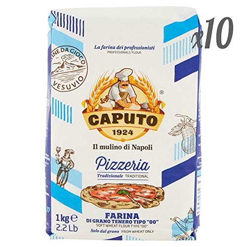 Mulino Caputo Sémola De Trigo Blando "tipo 00" Pizzeria 1kg (pack De 10 X 1kg)