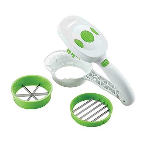Multi-Cutter Quick Dicer Super Slicer Cortador de frutas y verduras Chopper Nicer Cortadora, rebanadora y cortadora manual rápida
