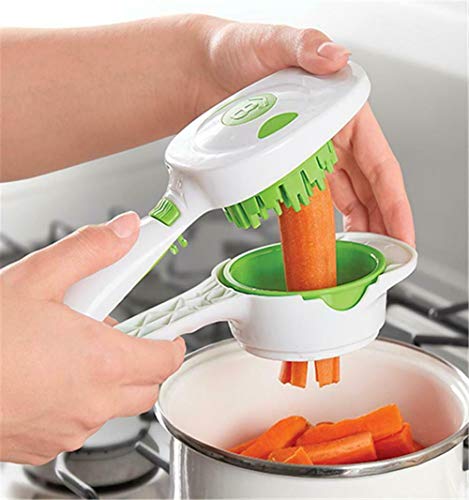 Multi-Cutter Quick Dicer Super Slicer Cortador de frutas y verduras Chopper Nicer Cortadora, rebanadora y cortadora manual rápida